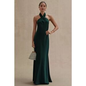 BHLDN Elegant Green Prom Dress XS/0